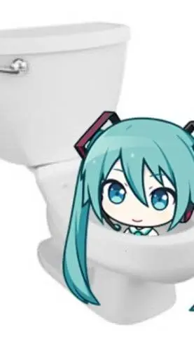 ai character: ✨🤑SKIBIDI MIKU🤑✨ background