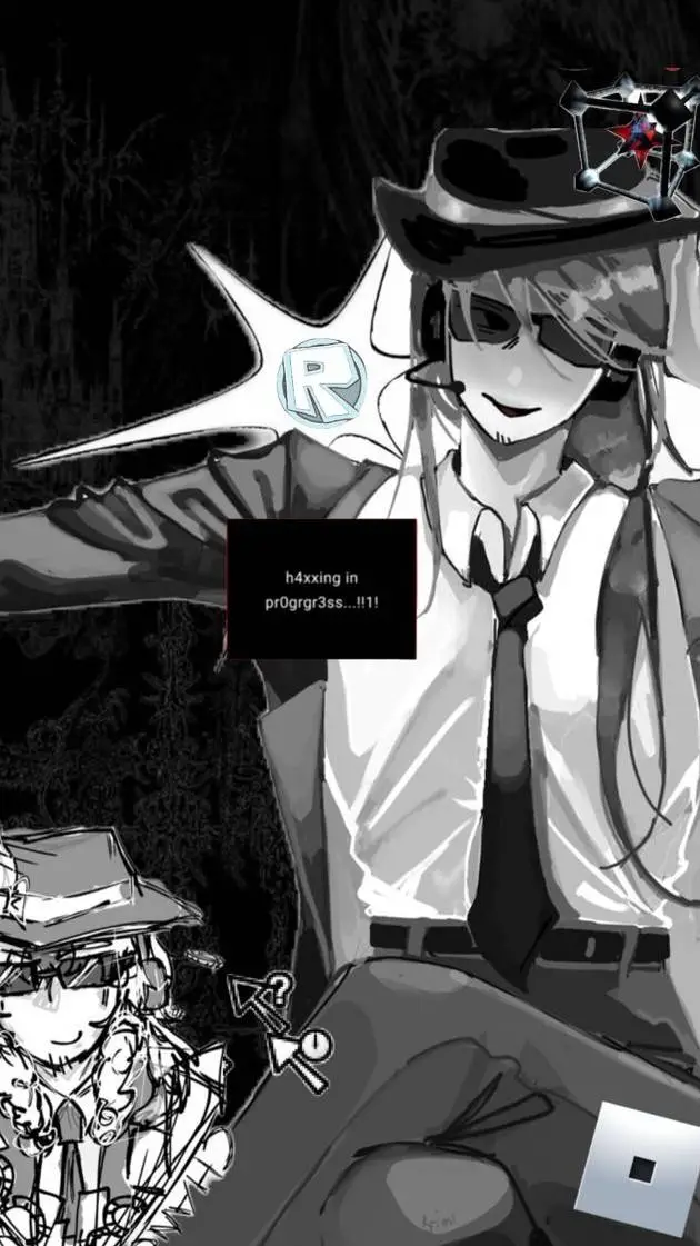 ai character: Doublefedora background