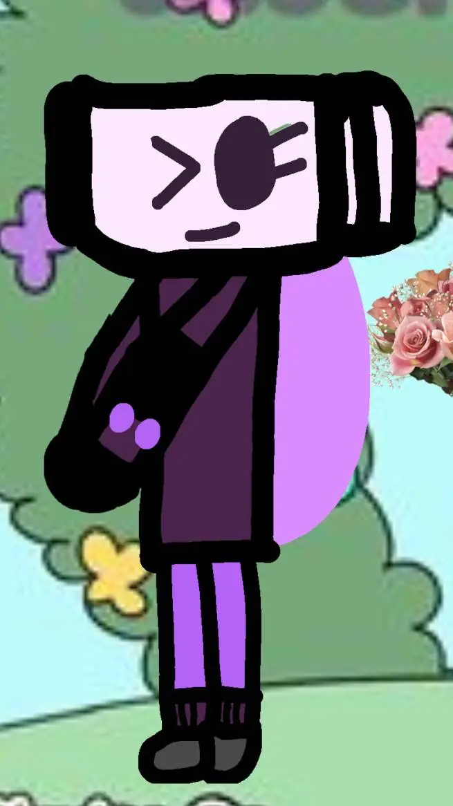 ai character: Telly the TV background