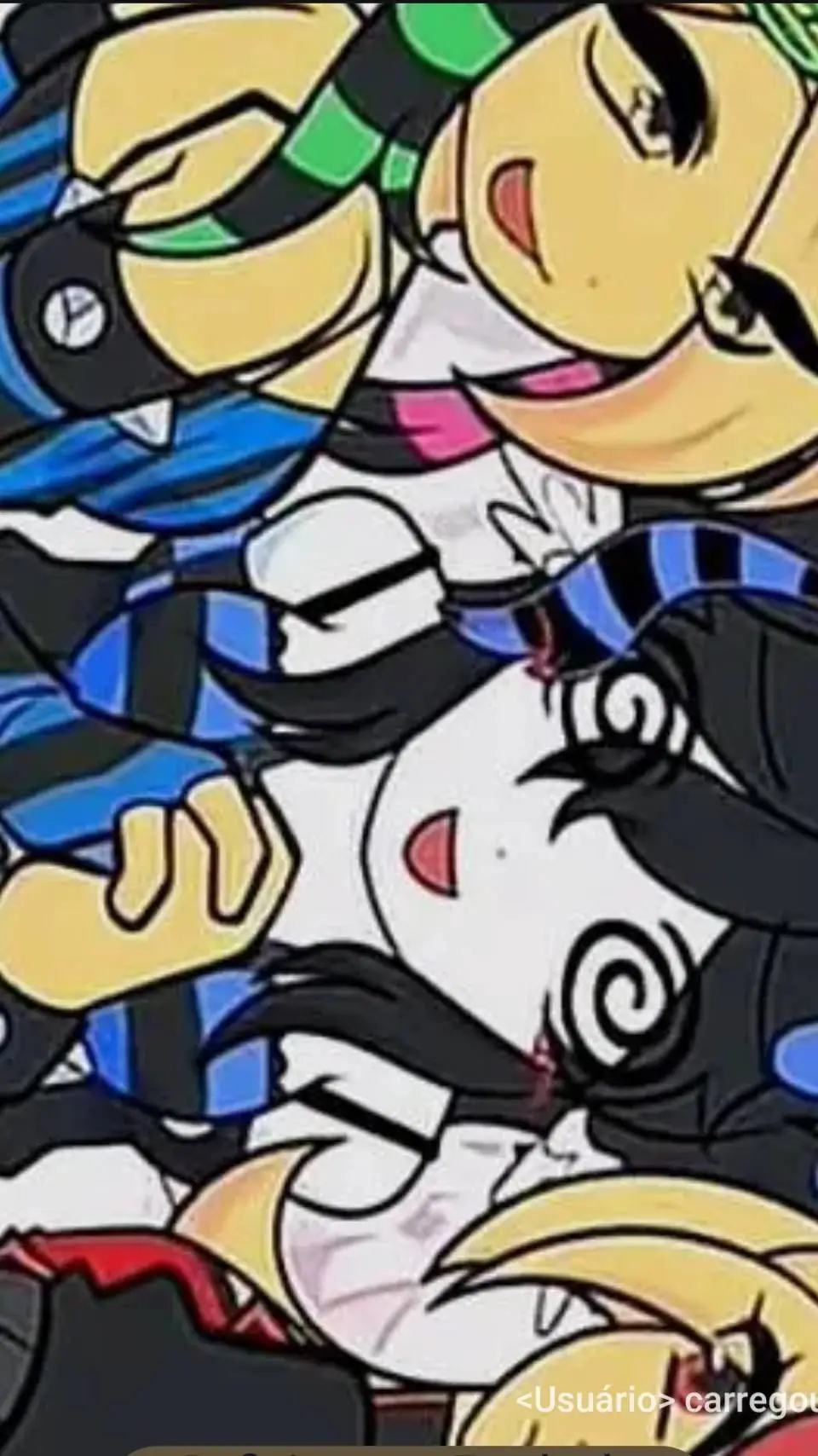 ai character: Scene girls background