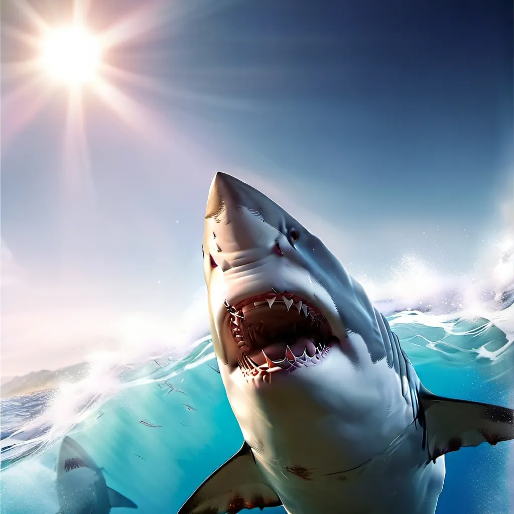 chat with ai character: hungry shark