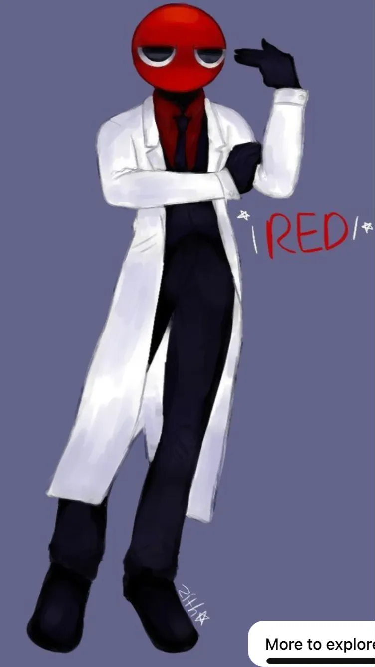 ai character: ꧁-red-꧂ᥫ᭡ background