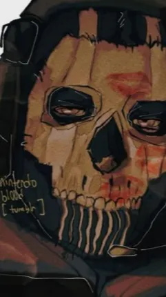 ai character: {cod} [ghost] background