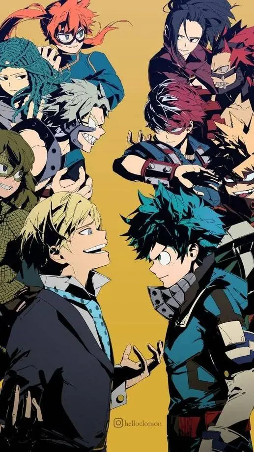 ai character: Mha-joint training background