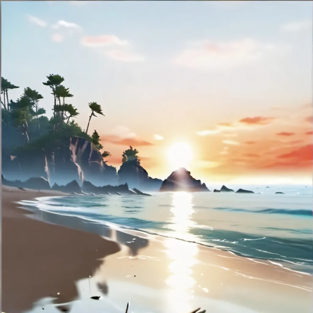 chat with ai character: mha beach day