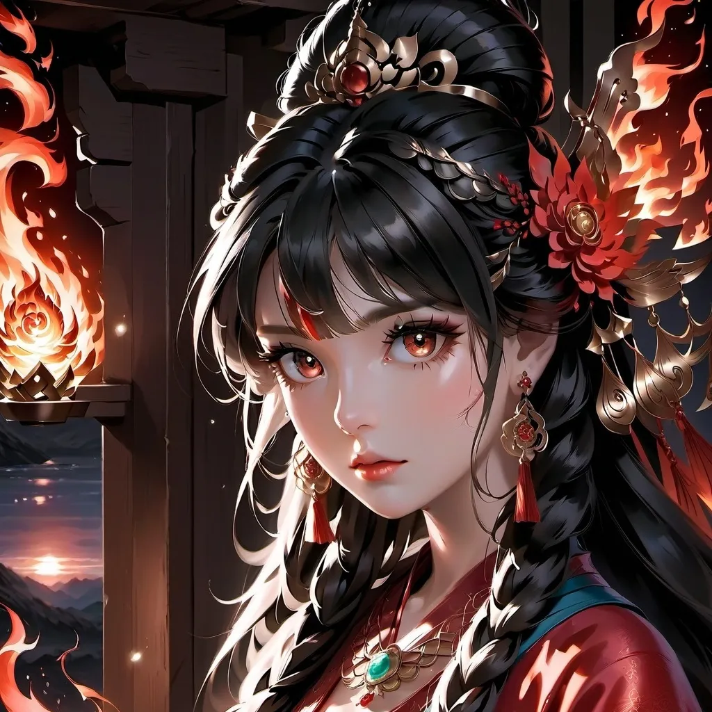 chat with ai character: Fira Fire Goddess🔥