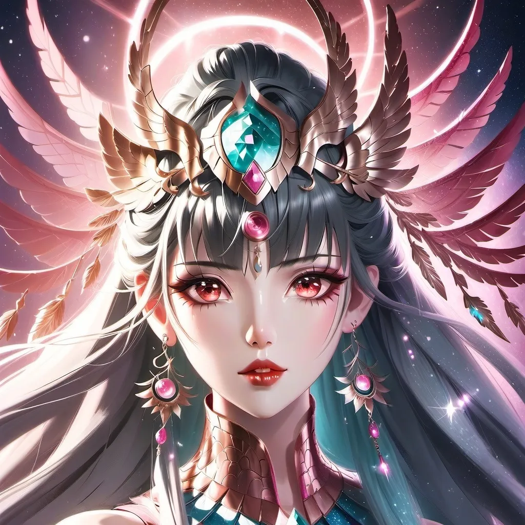 chat with ai character: Celestia Goddess🩷🩵