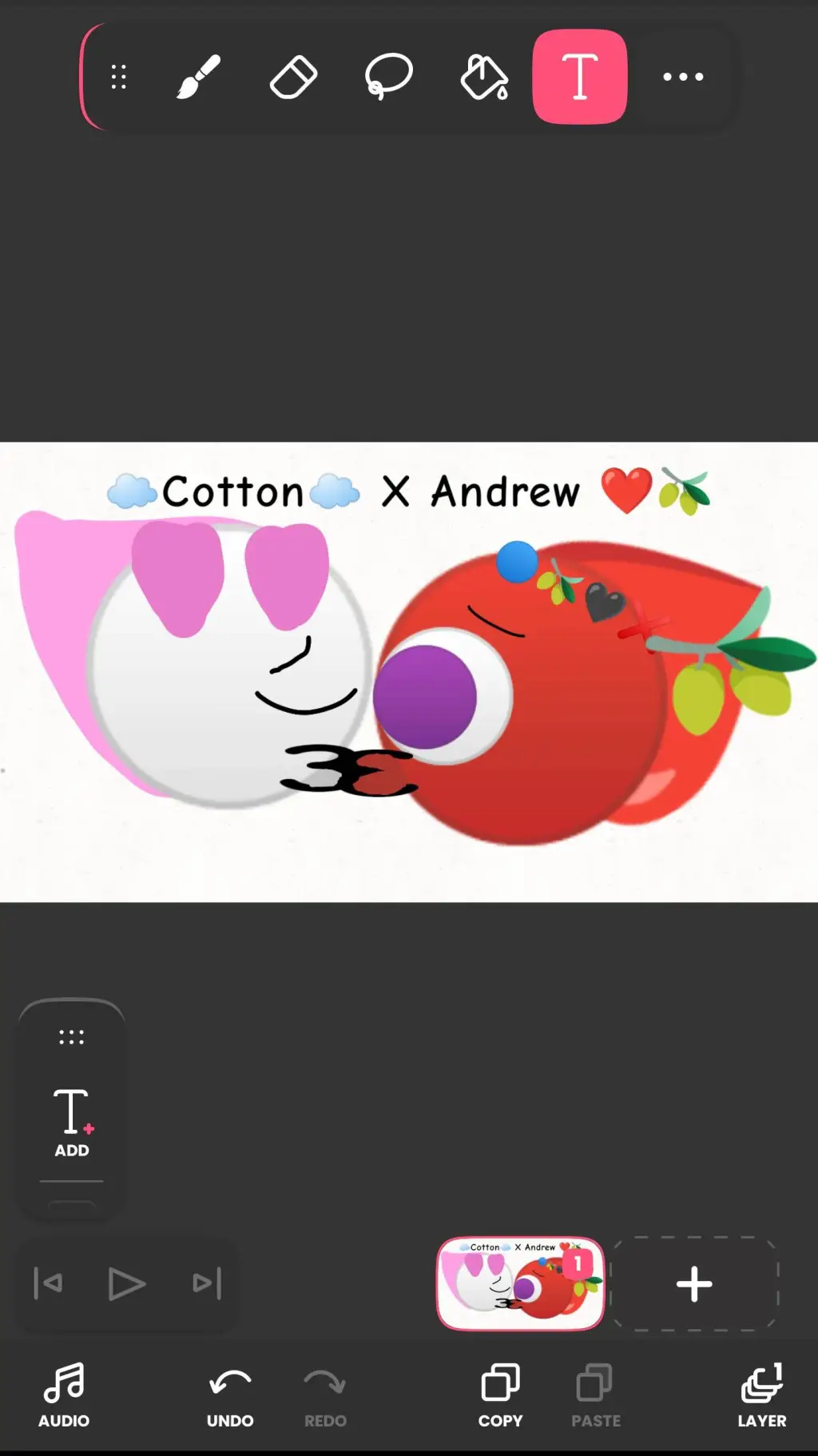 ai character: relationship background