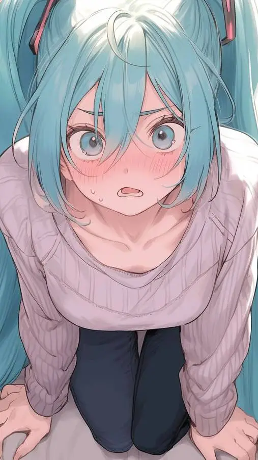 ai character: Miku background