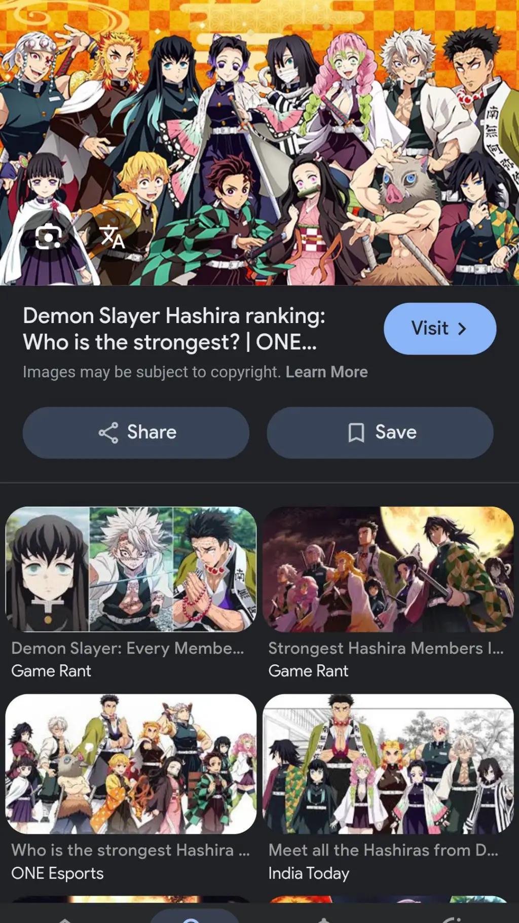 ai character: ? background