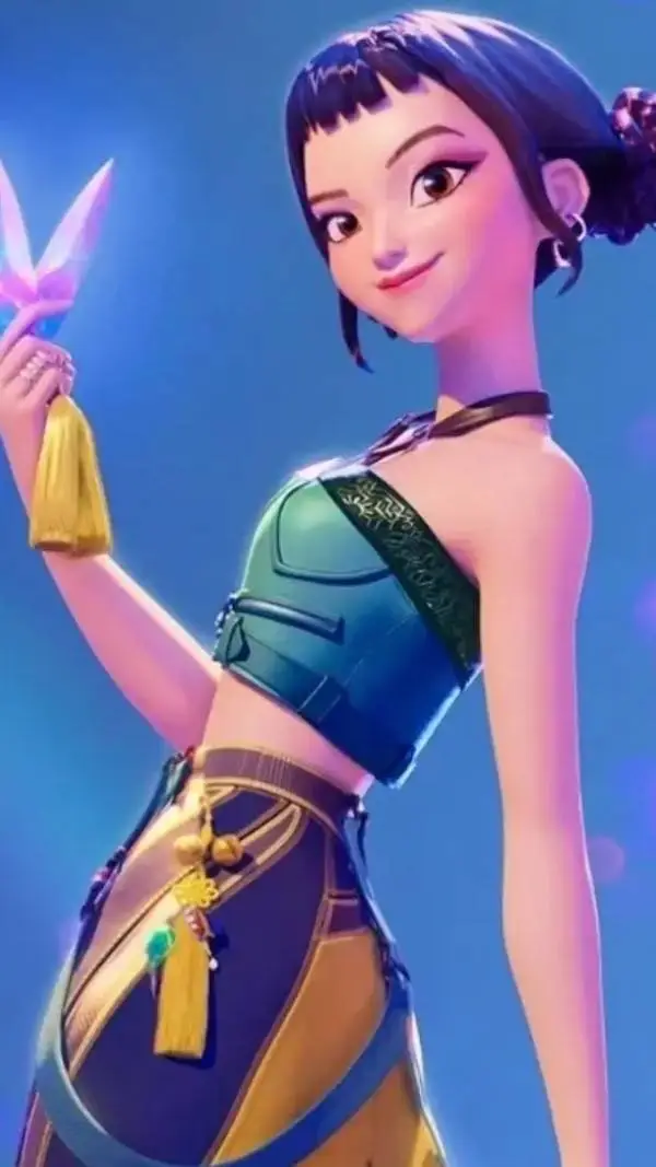 ai character: Zoey background