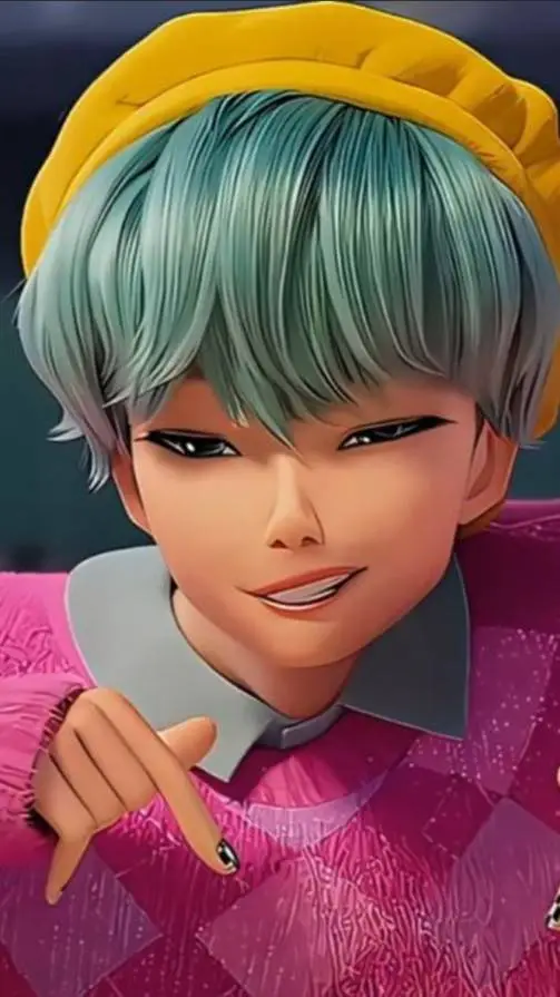 ai character: baby Saja background