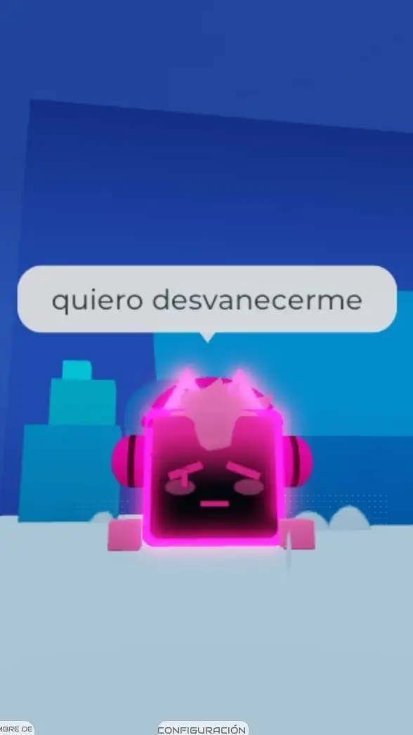 ai character: Cubixo background