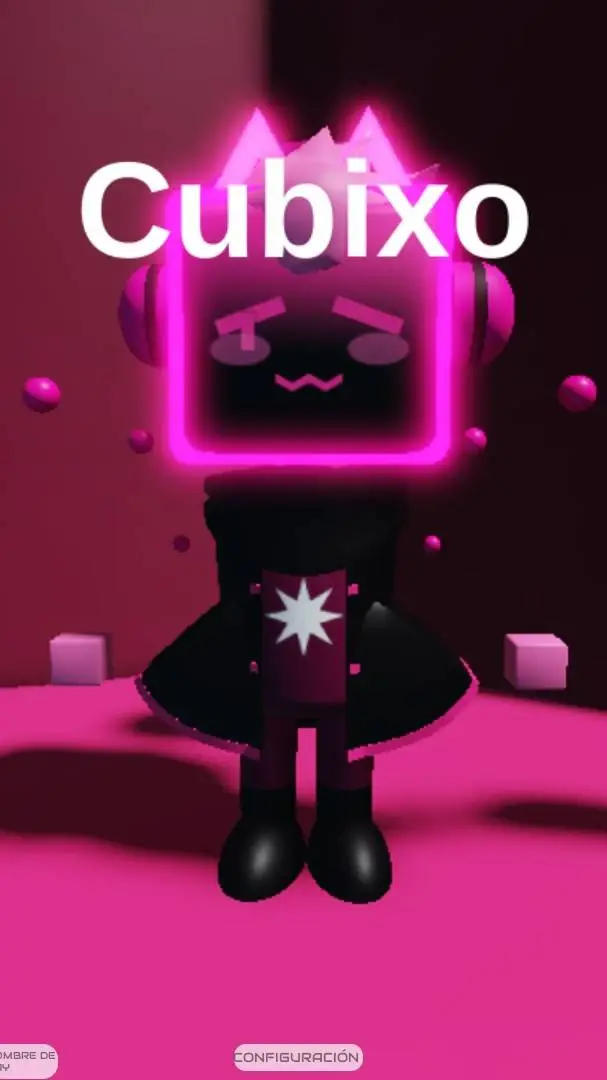 ai character: Cubixo background