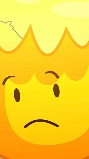 ai character: FIREY!! background