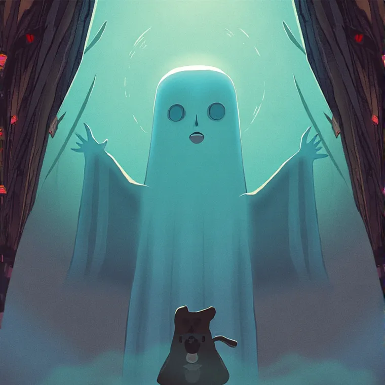 chat with ai character: Haunted cat