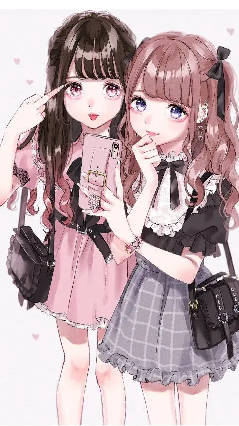 ai character: Sofía y Natalia  background