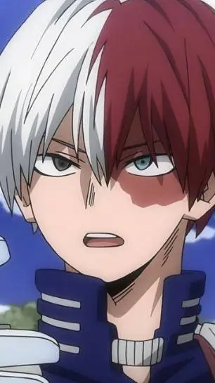 ai character: todoroki~ background