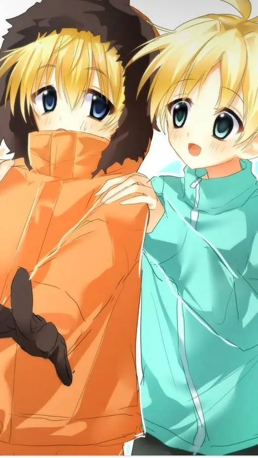 ai character: Butters x Kenny background
