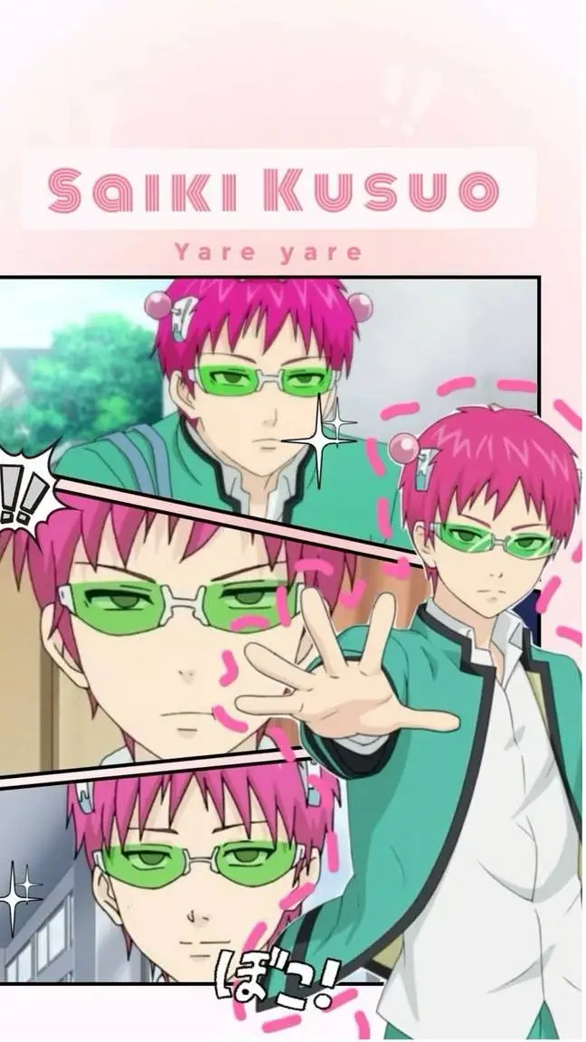 ai character: saiki k  background