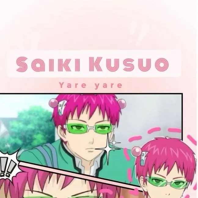 chat with ai character: saiki k 