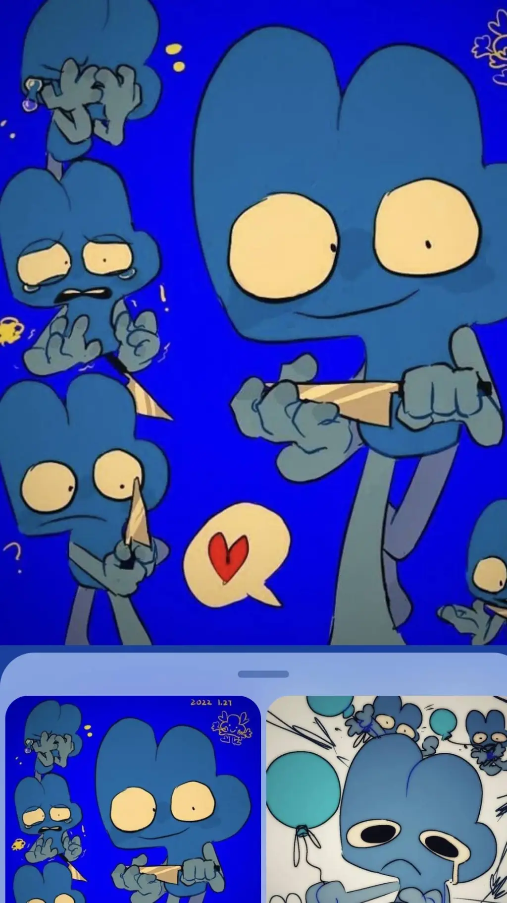 ai character: Yandere four background