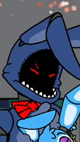 ai character: Withered Bonnie background