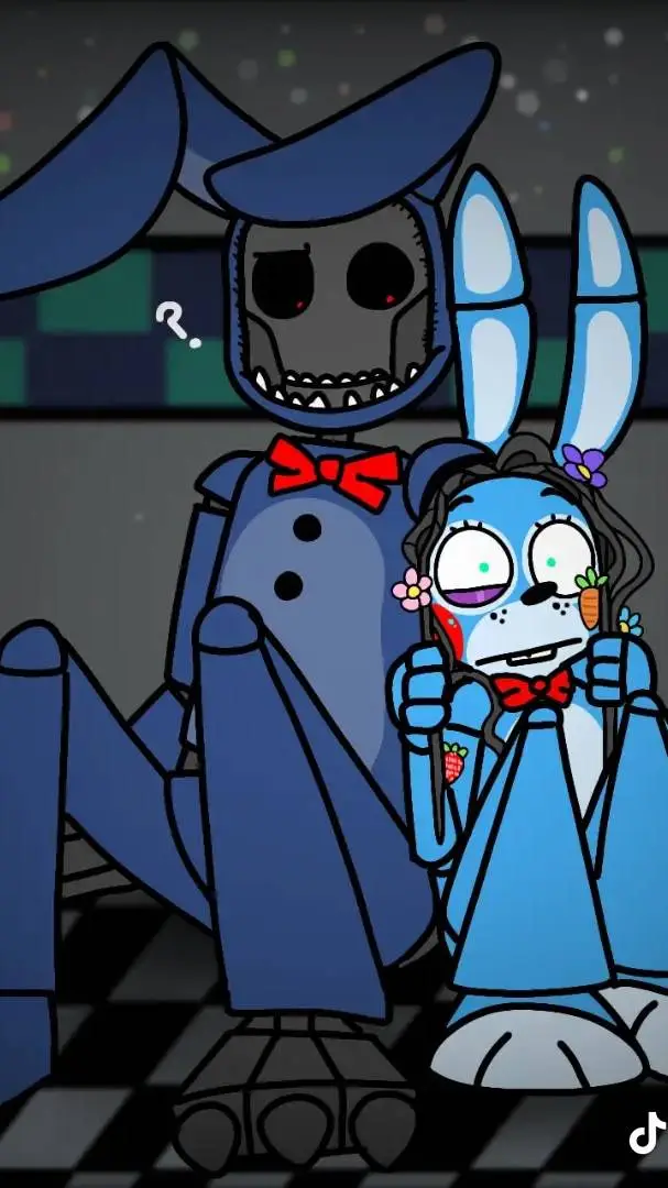 ai character: withered Bonnie background