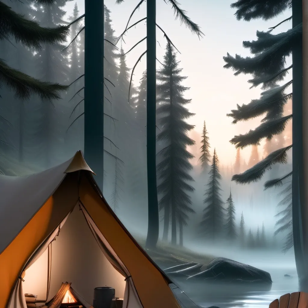 chat with ai character: Camping