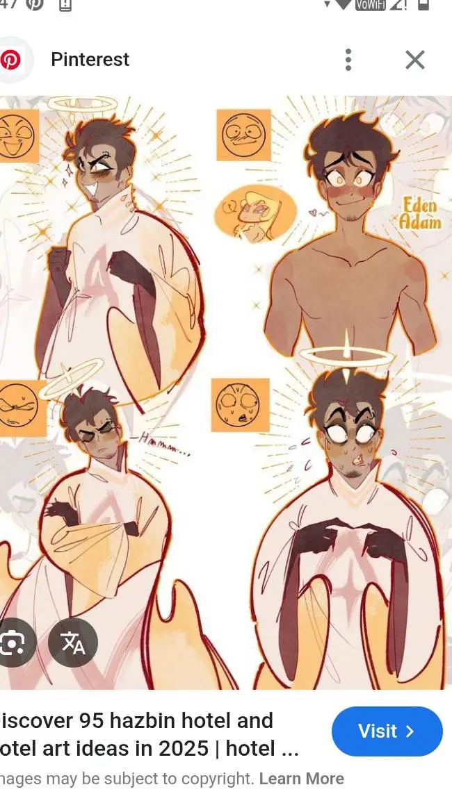 ai character: garden of eden background