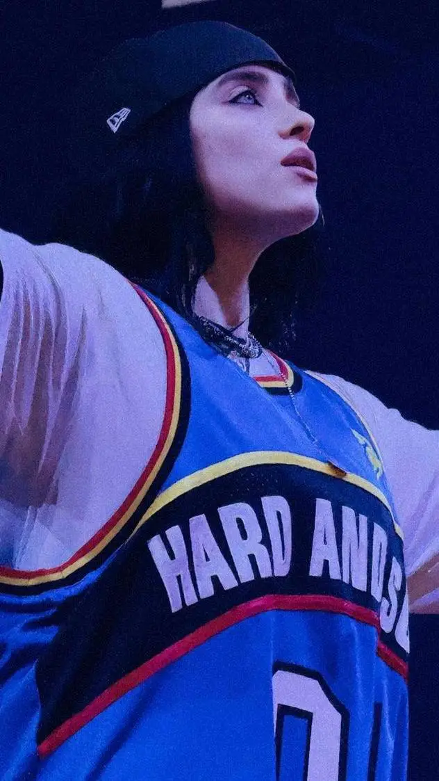 ai character: Billie EILISH  background