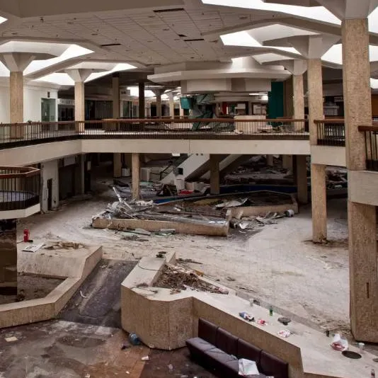 chat with ai character: Abandoned Mall