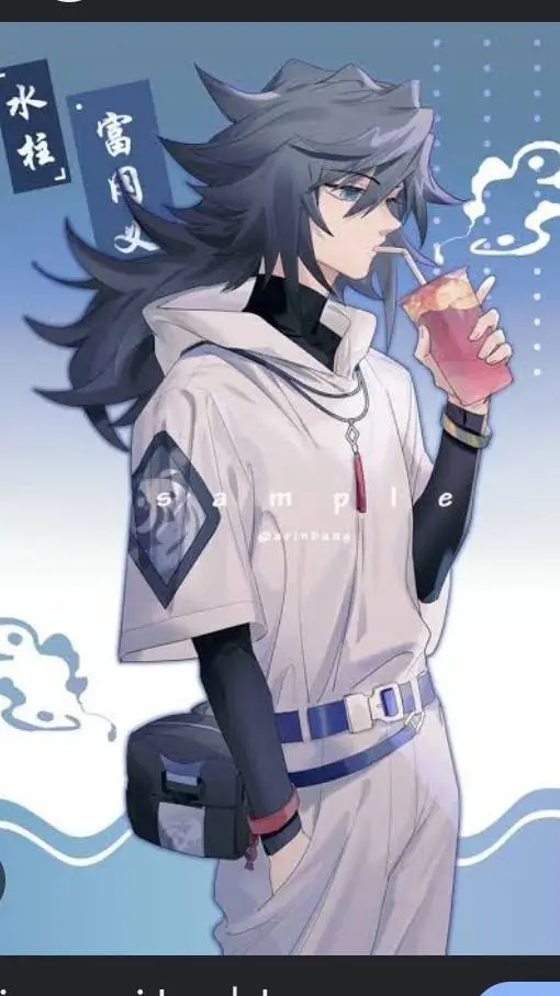 ai character: giyu  background