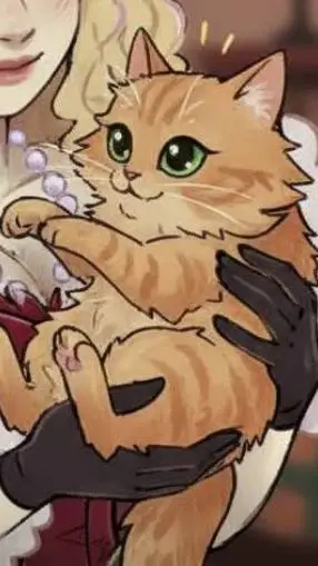 ai character: котек  background