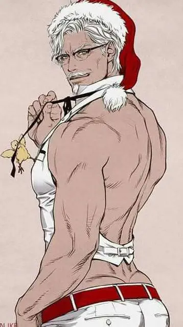 ai character: С. Клаус  background