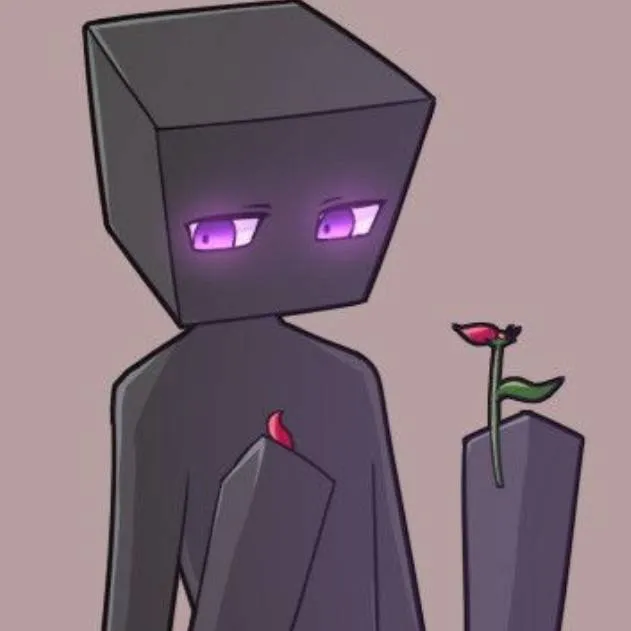 chat with ai character: Enderman 💜🖤