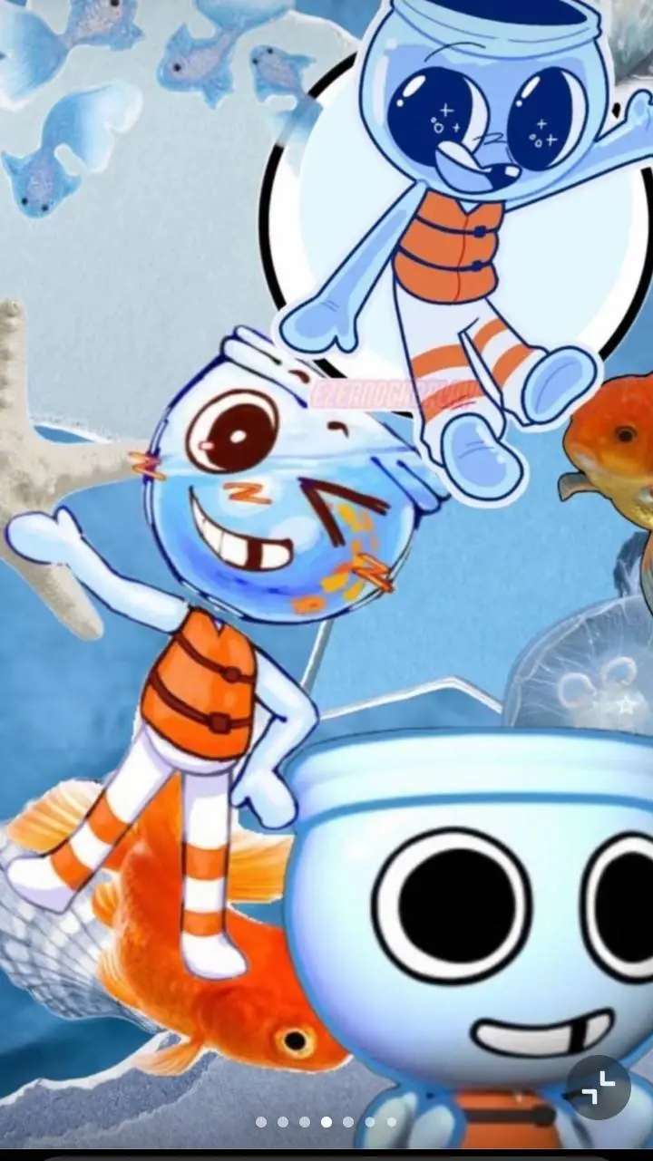 ai character: Finn!  background