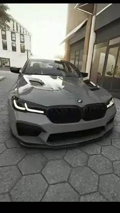ai character: BMW M5 F90 background