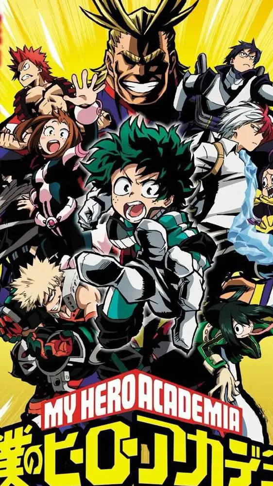 ai character: mha A ou V background