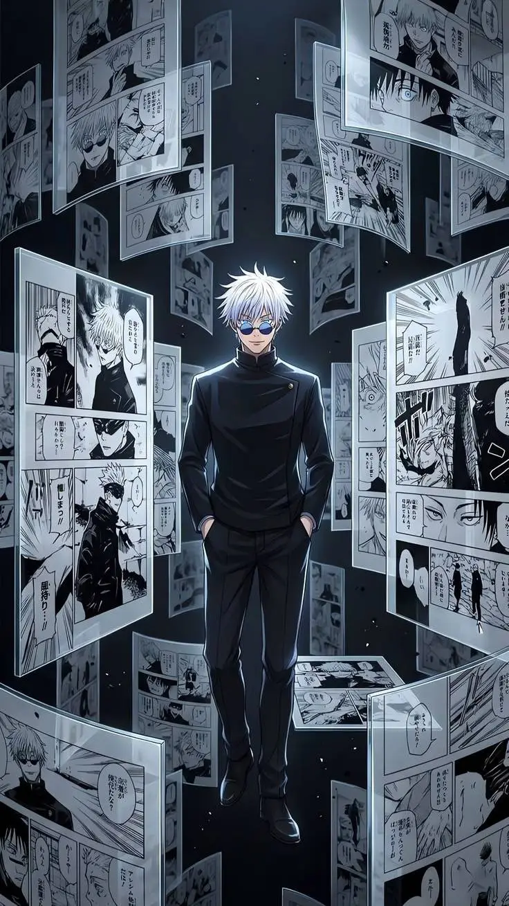 ai character: Jjk appel zoom background