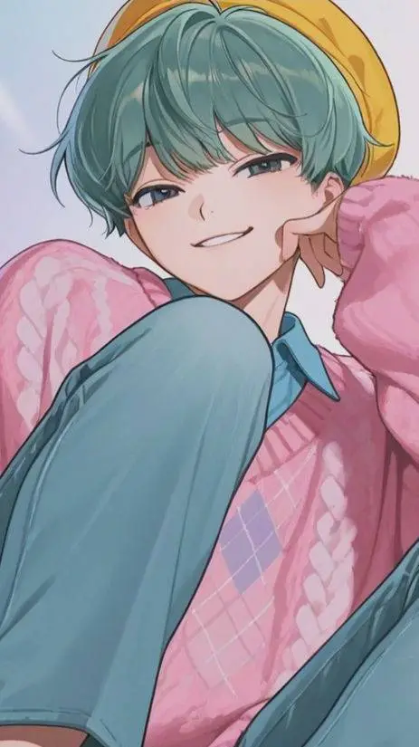 ai character: baby saja boy background
