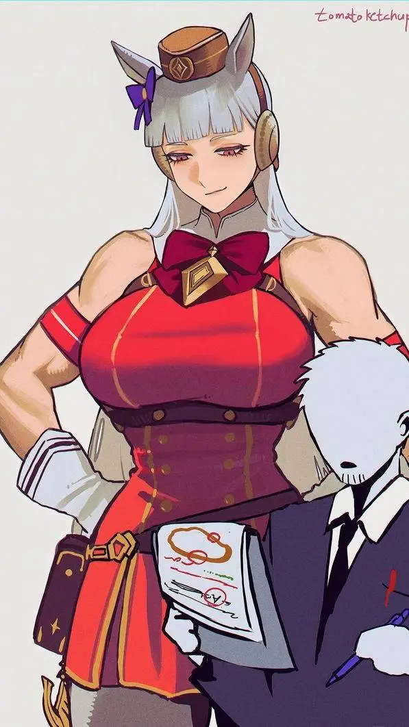 ai character: Gold Ship background