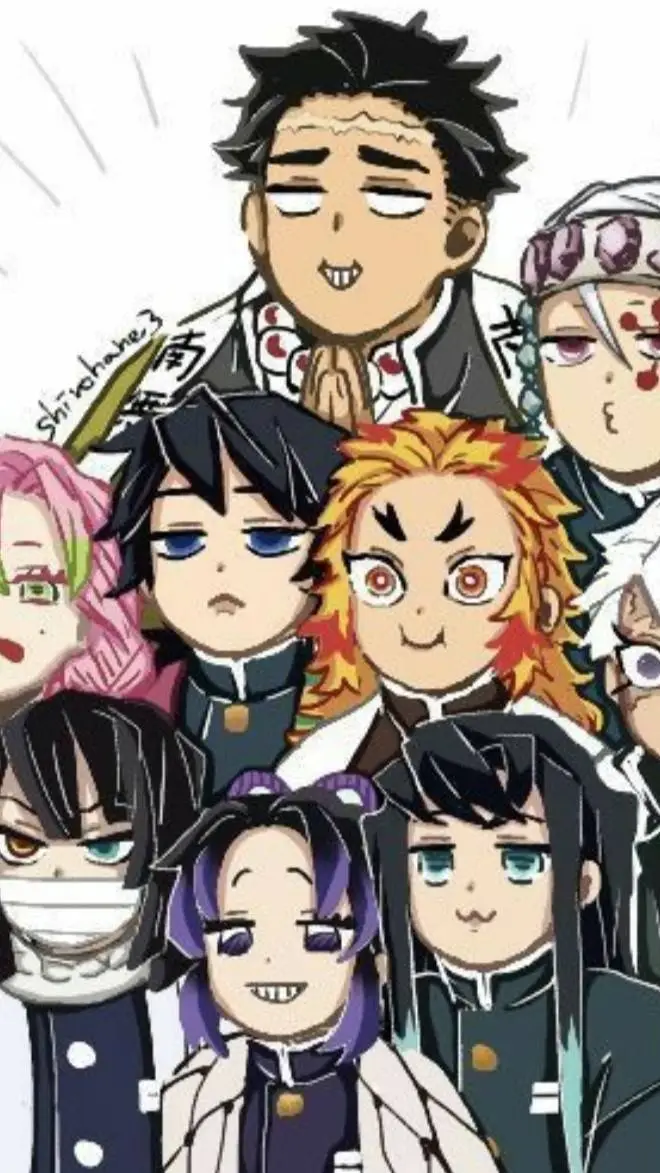 ai character: Hashiras background