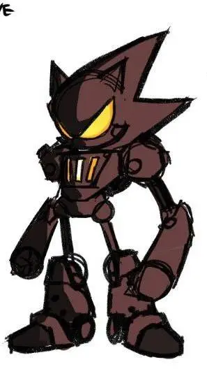ai character: соник печ background