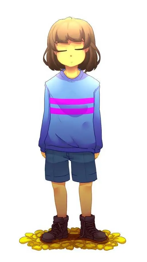 ai character: фриск background