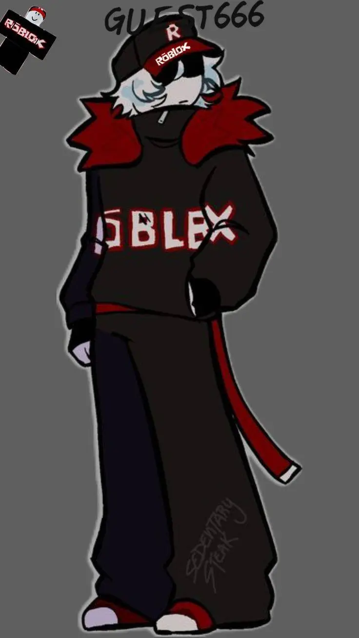 ai character: guest 666 background