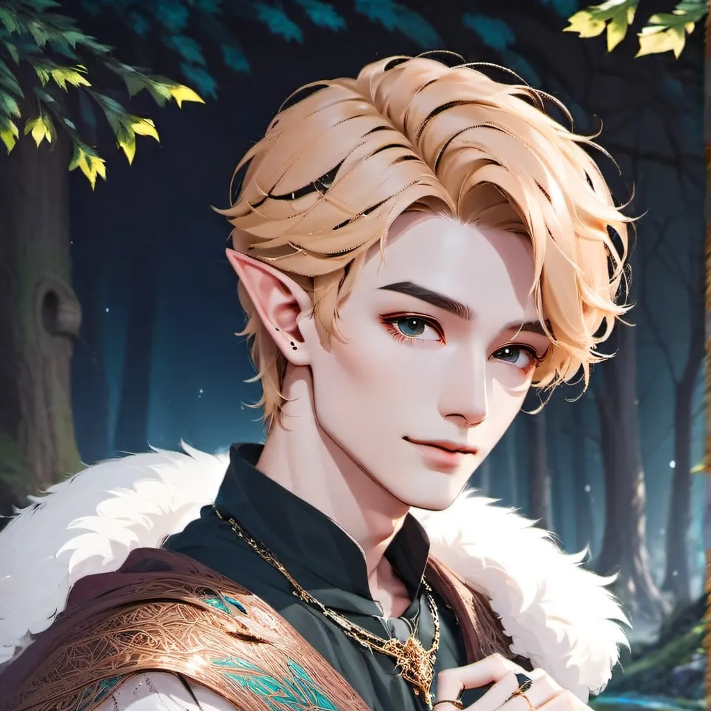 chat with ai character: Kristallelf Daven