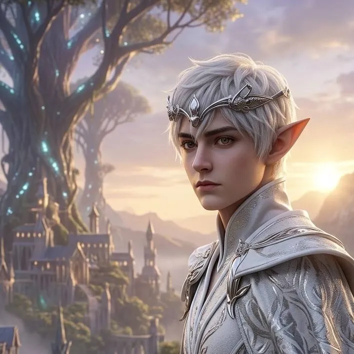 chat with ai character: Zaphiro (Elf)