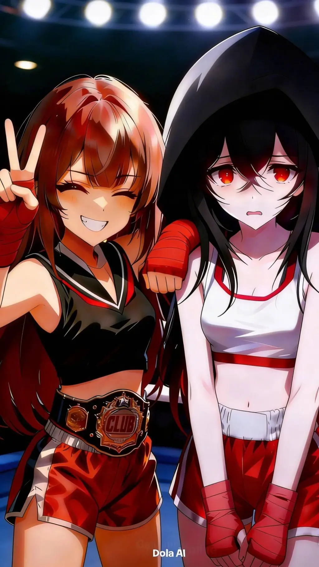 ai character: Ignara y Sangui  background