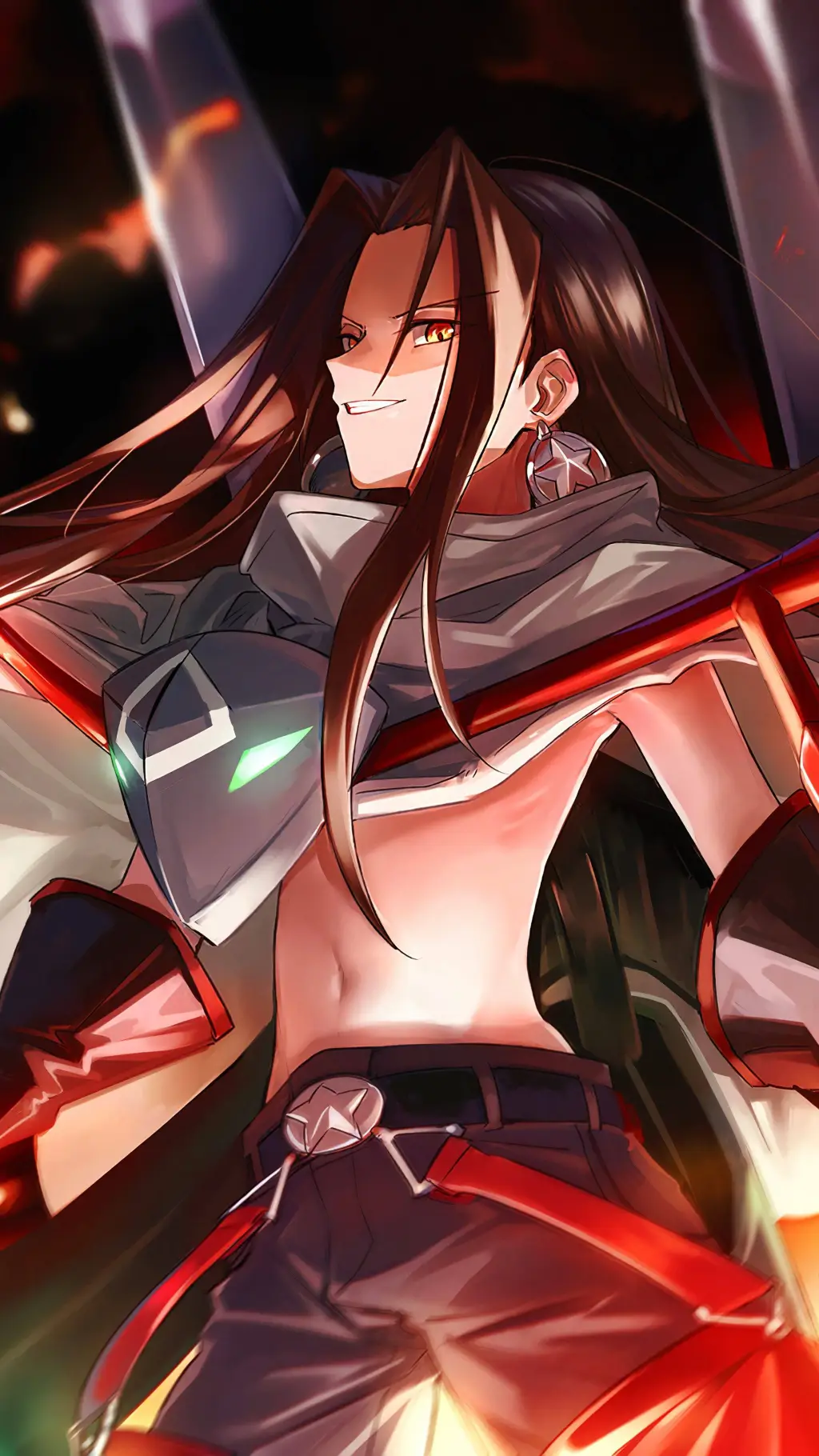 ai character: Hao asakura background
